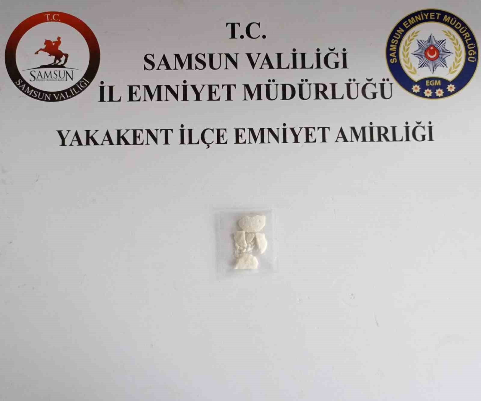 Samsun’da ’taş kokain’ ele geçirildi: 2 gözaltı