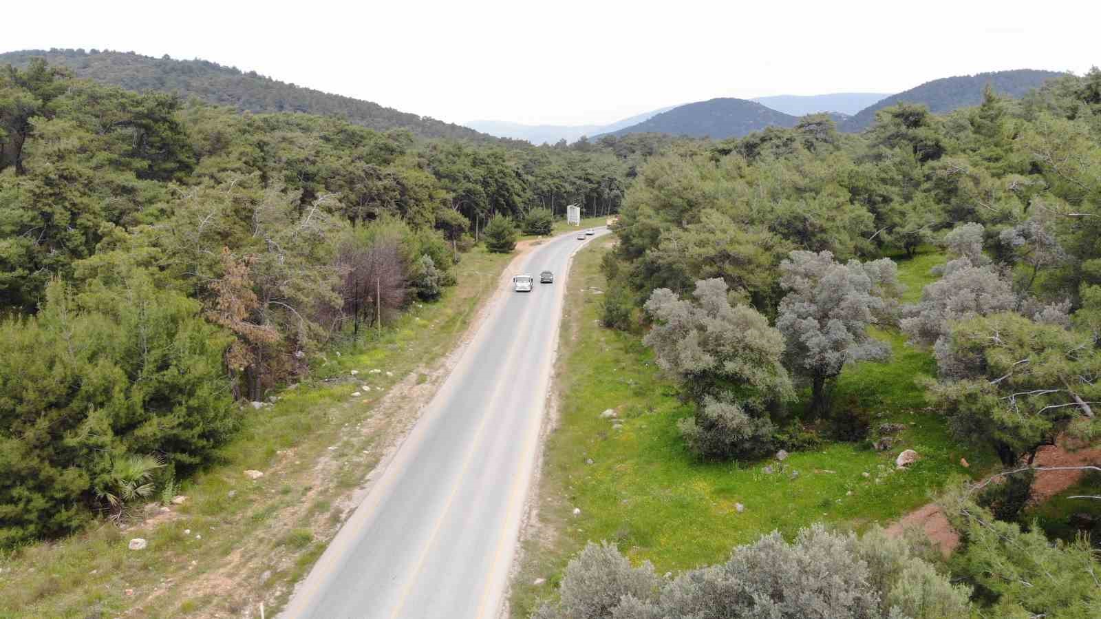 Bodrum’da dronlu trafik operasyonu: "Sürücüye ceza yağdı"