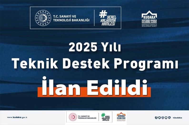 2025 yılı teknik destek programı ilan edildi