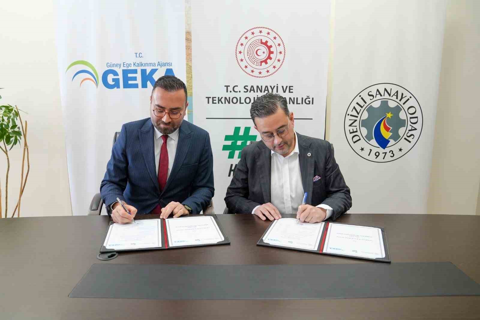 DSO ve GEKA işbirliğiyle Denizli’nin sanayi ekosistemi güçlenecek