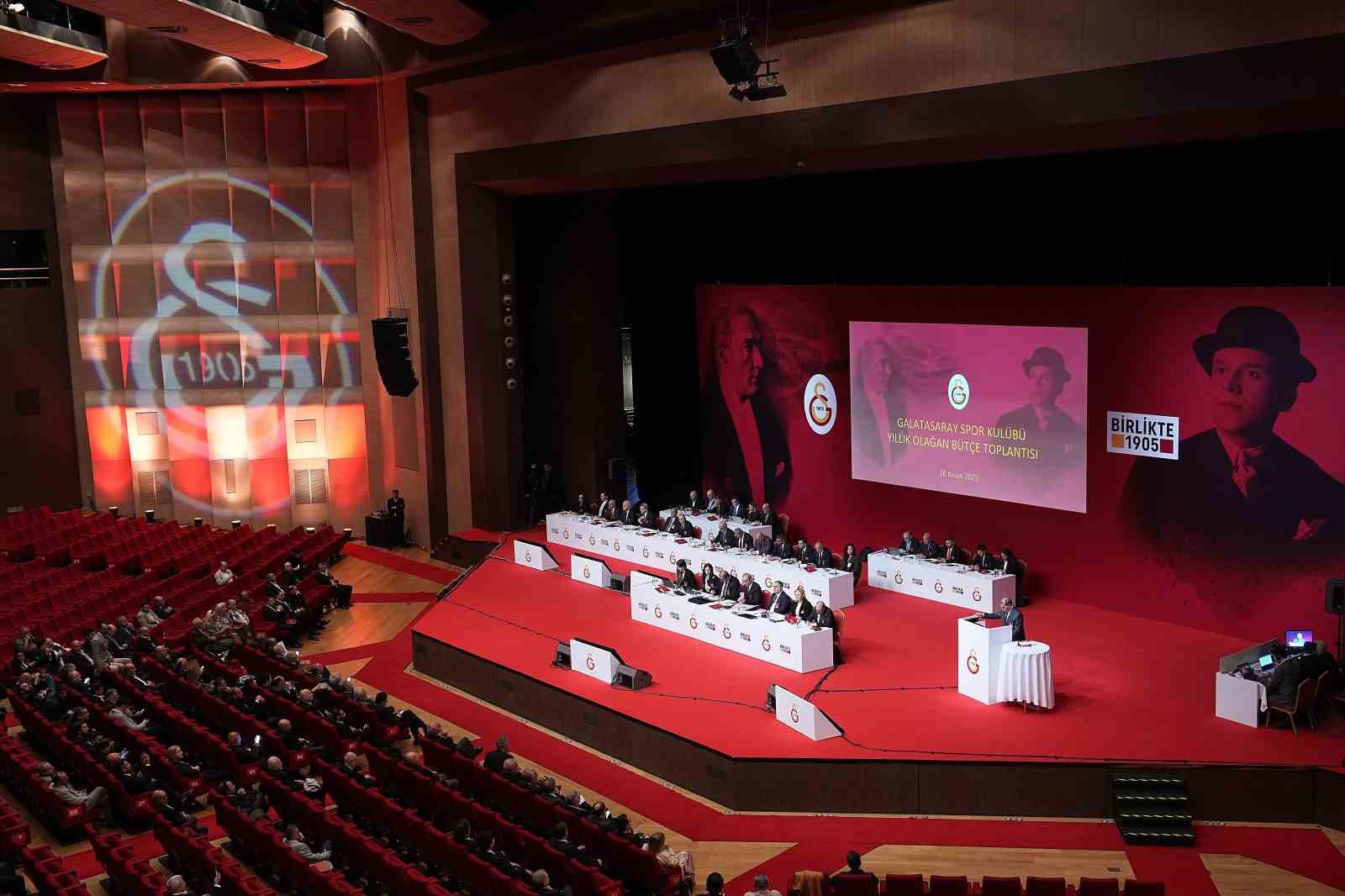 Galatasaray Yıllık Olağan Bütçe Toplantısı başladı