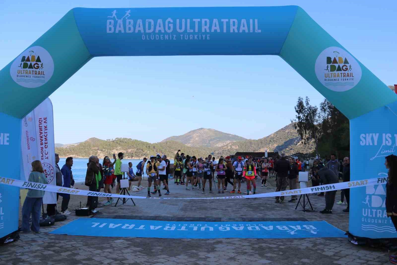 Fethiye’de 3. Babadağ Ultra Maratonu başladı