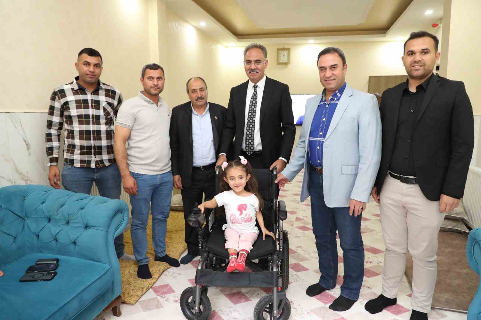 Şanlıurfa&rsquo;da k&uuml;&ccedil;&uuml;k kızın hayali ger&ccedil;ek oldu
