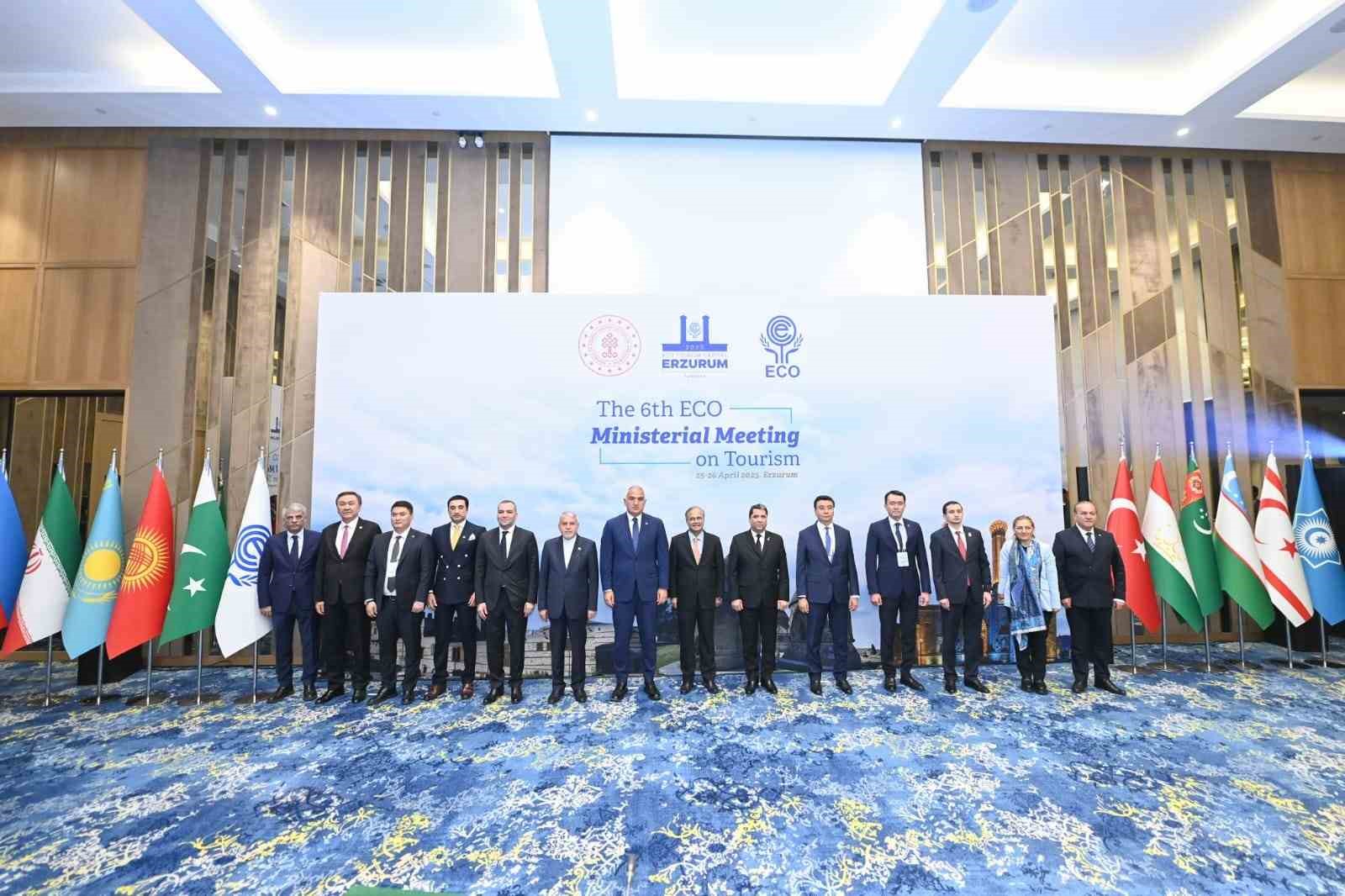 Ekonomik İşbirliği Teşkilatı Turizm Bakanları Erzurum’da bir araya geldi