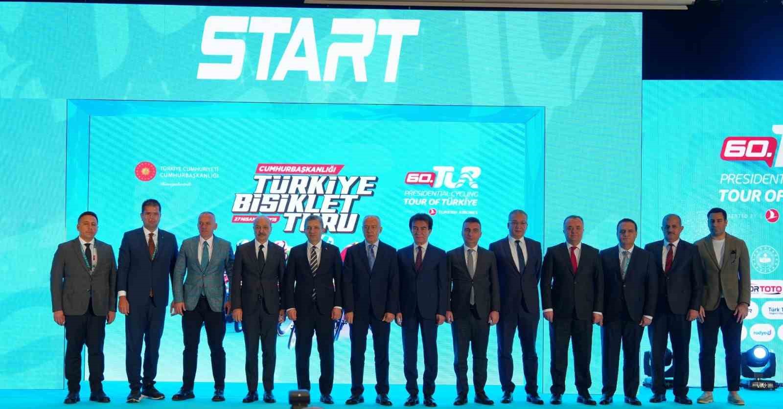 60. Cumhurbaşkanlığı Türkiye Bisiklet Turu’nın basın toplantısı gerçekleşti