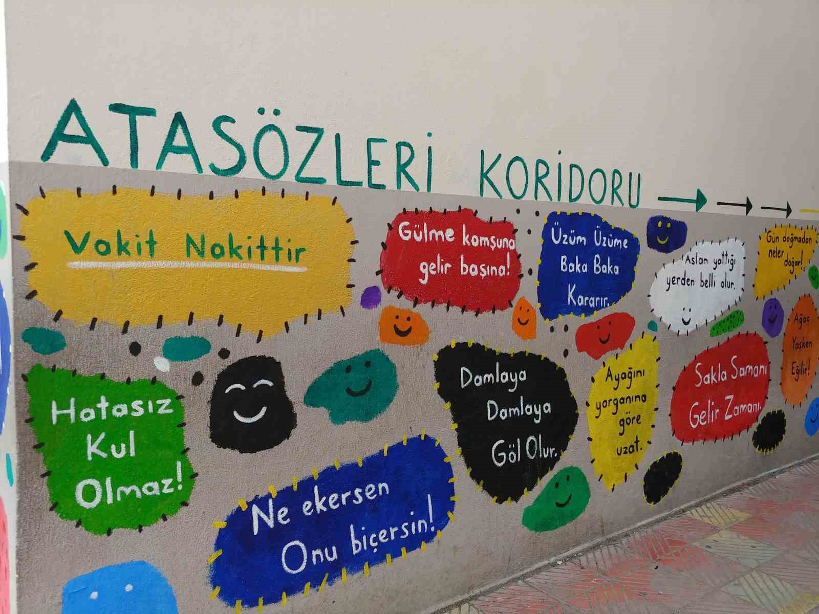 Akşemseddin Ortaokulu’nda ’Öz değerlerim’ Projesi tamamlandı