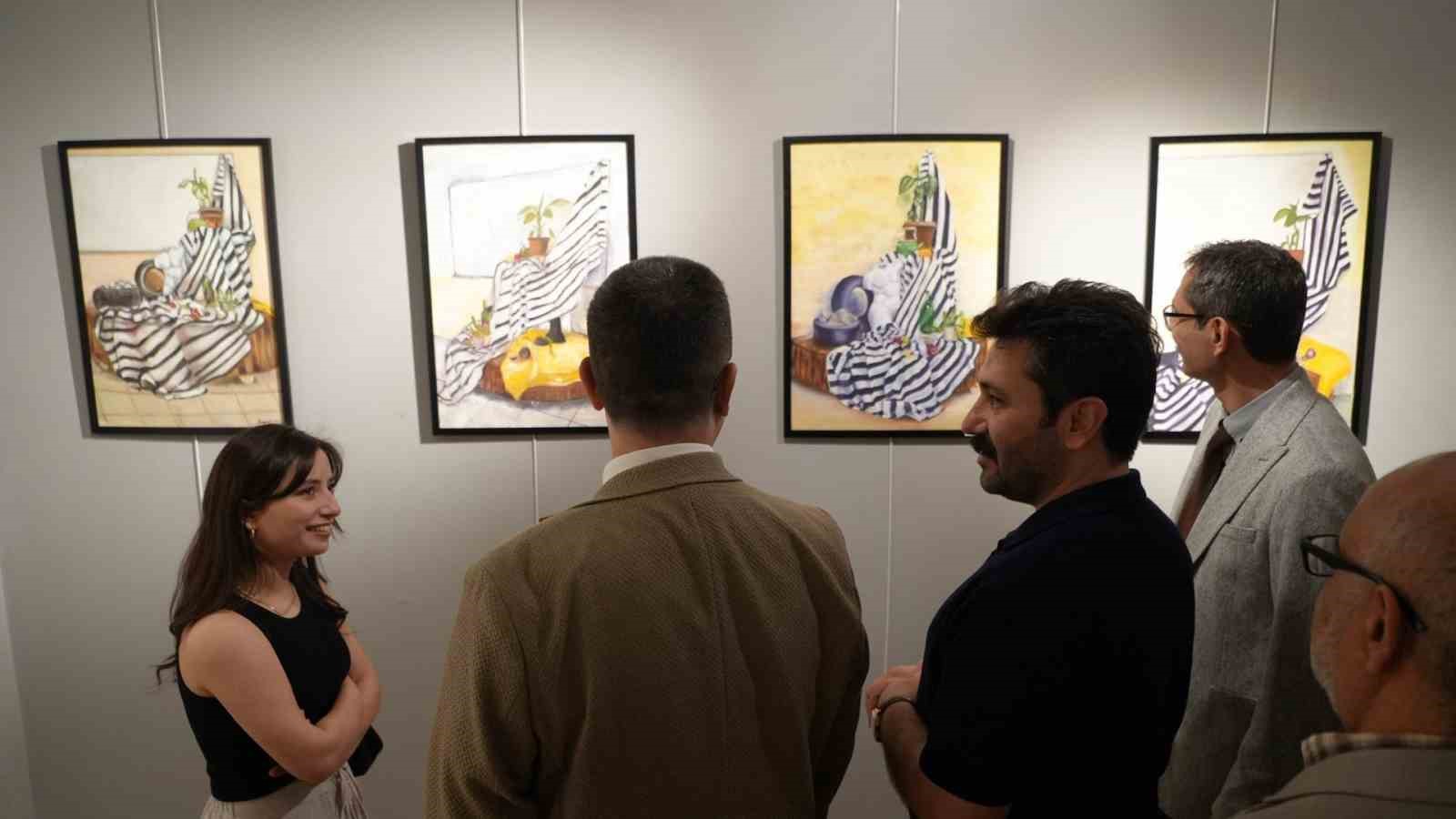 Öğrencilerin ilk atölye deneyimleri sergiye dönüştü