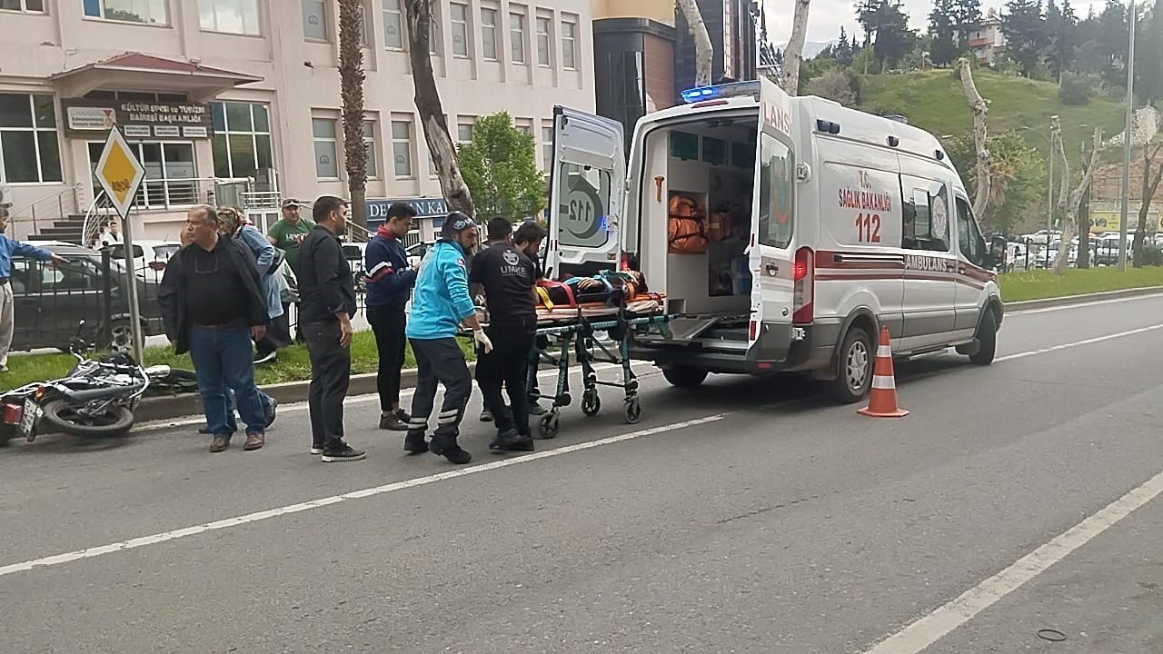 Kahramanmaraş’ta trafik kazası: 1 ağır yaralı