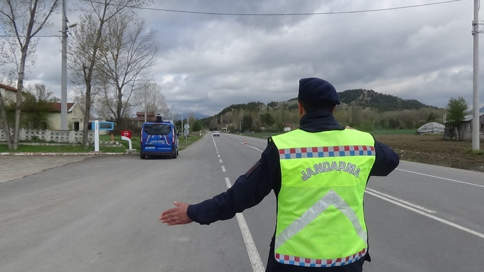 Kazaların yaşandığı güzergahta jandarmadan sıkı trafik denetimi