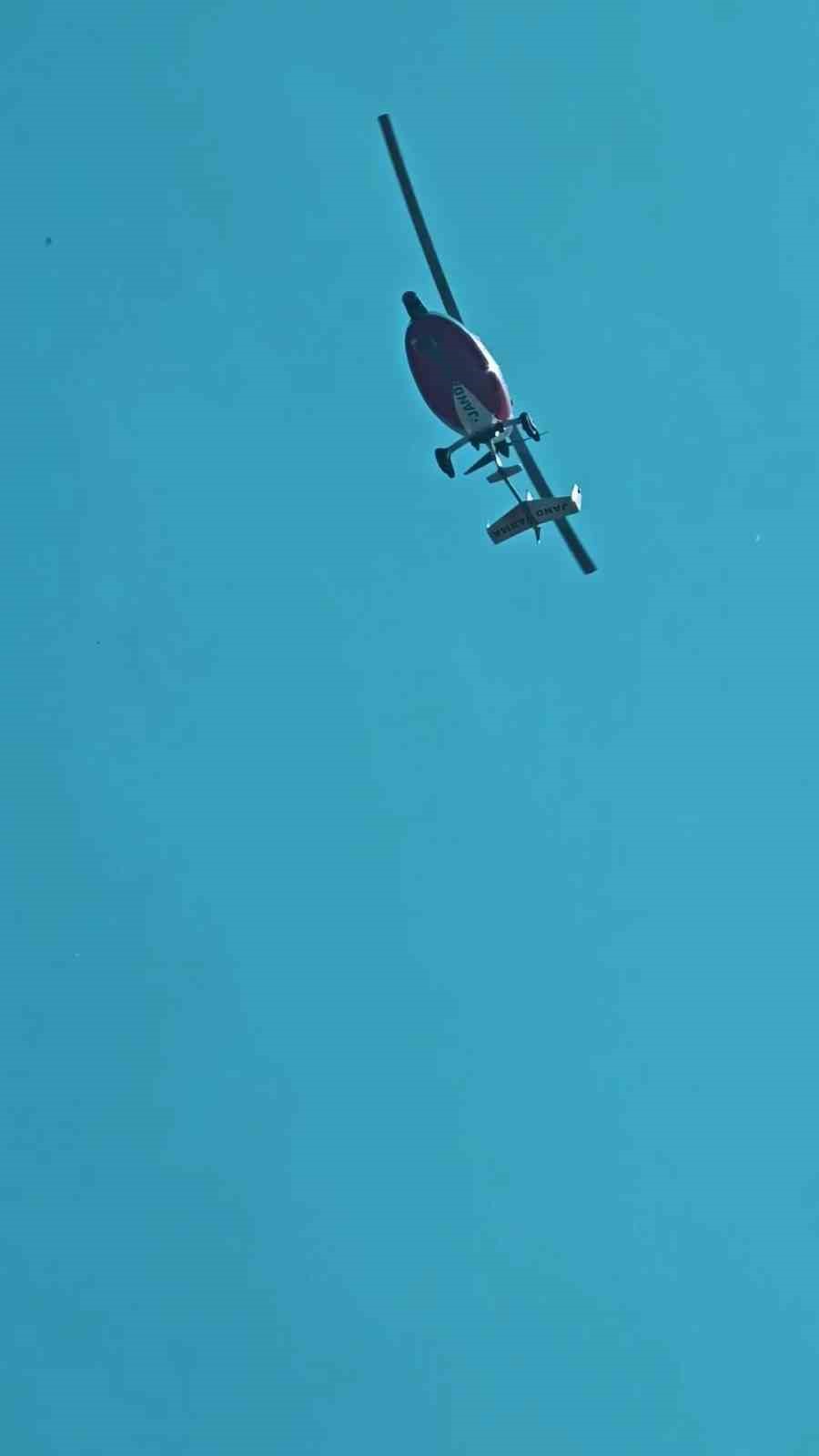 Tekirdağ’da cayrokopter destekli jandarma denetimi