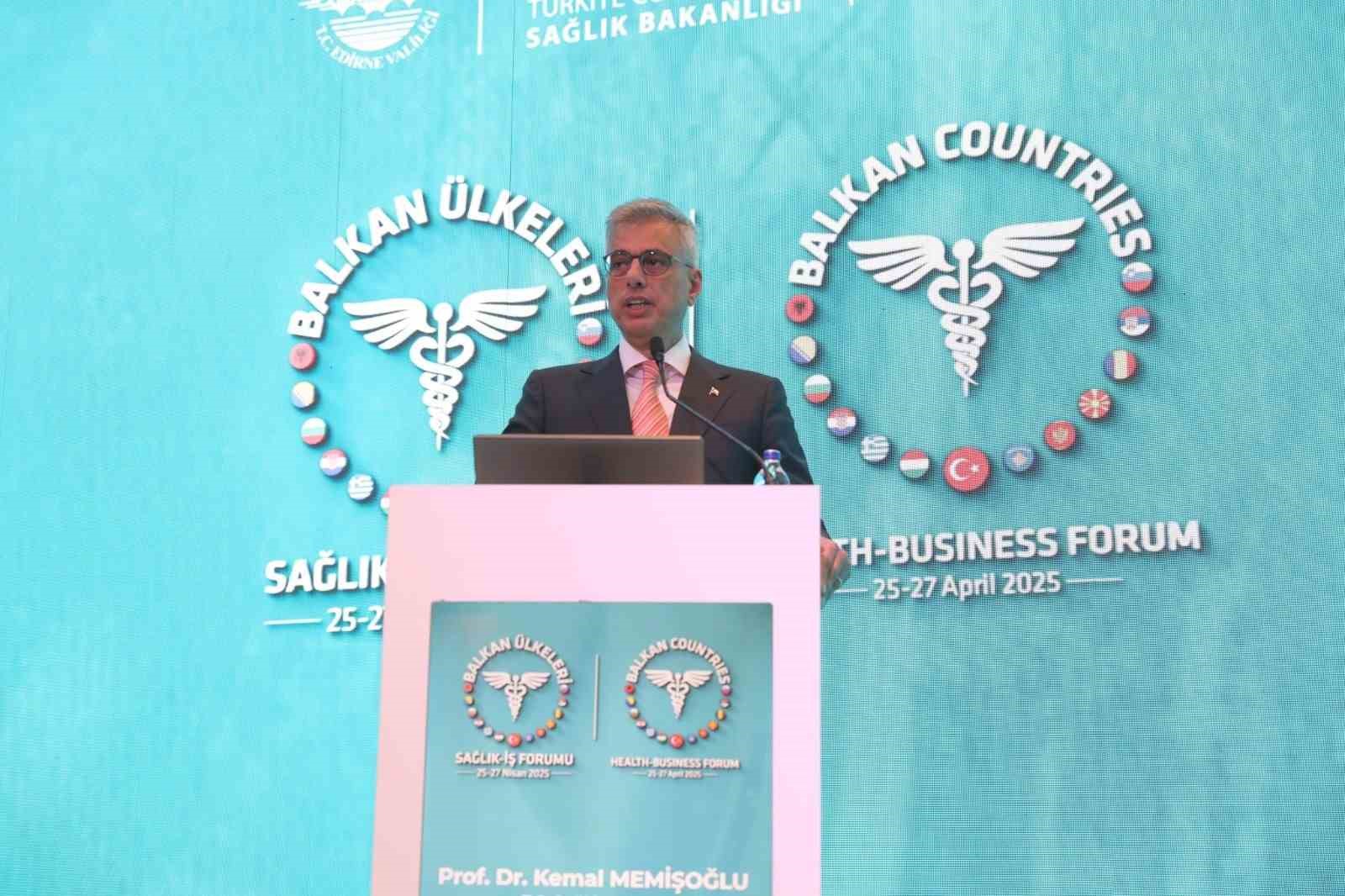 Sağlık Bakanı Kemal Memişoğlu: "4 yılın sonunda yıllık 20 milyar dolarlık bir gelir hedefliyoruz"
