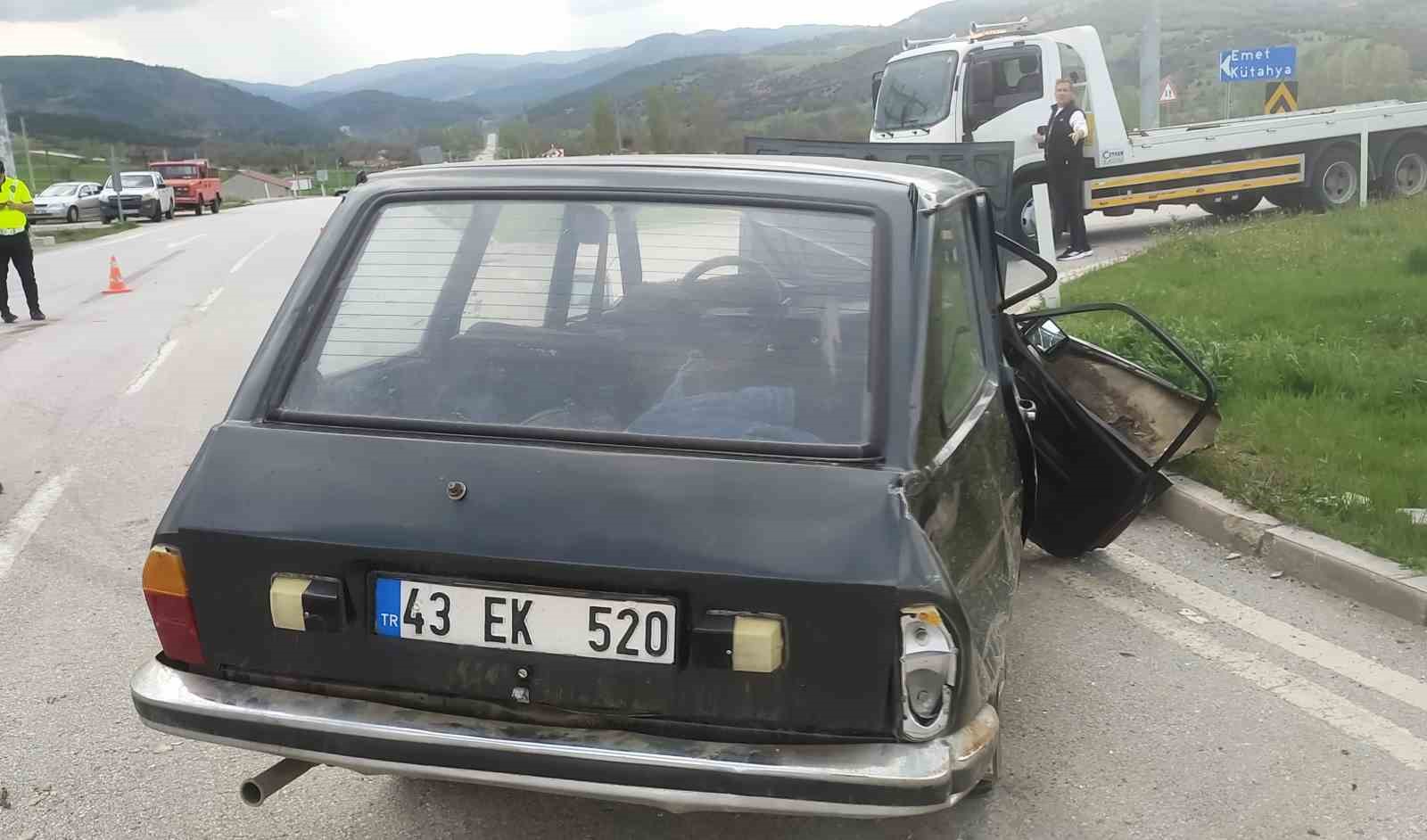 Hisarcık’ta trafik kazası: 3 yaralı