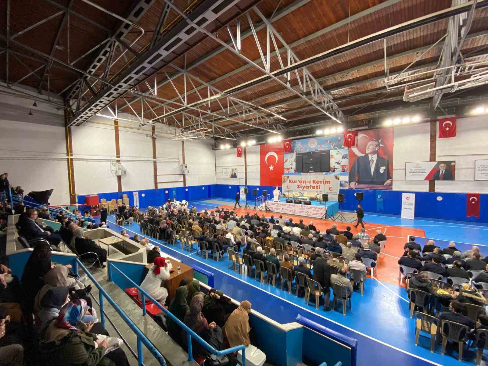 Sinop&rsquo;ta "Kur&rsquo;an-ı Kerim Ziyafeti" programı
