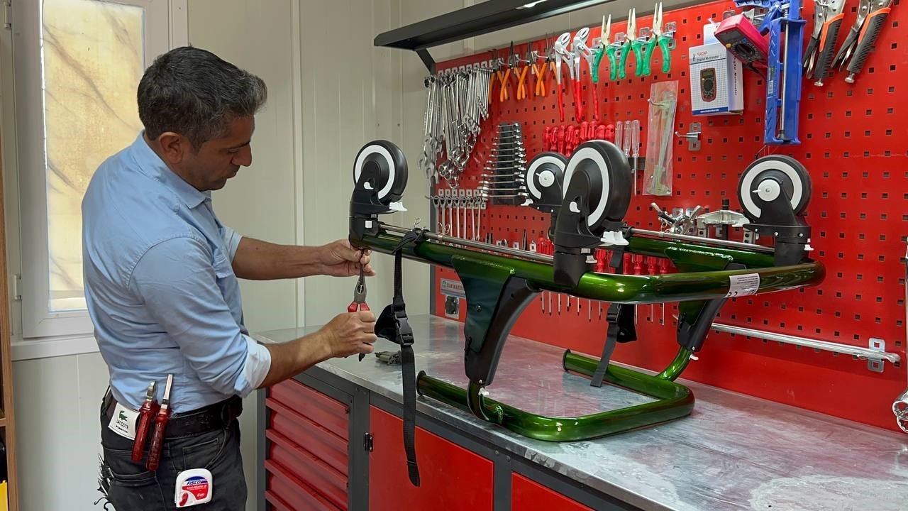 Engelli araç tamir ve bakım atölyesi hizmete açıldı