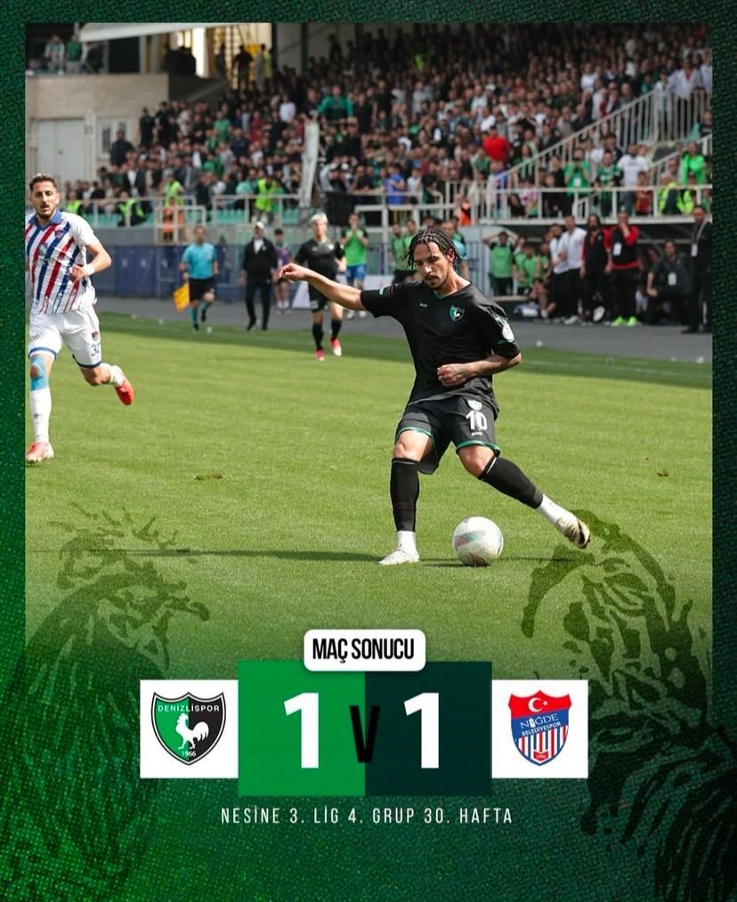 Denizlispor amatör lige düştü