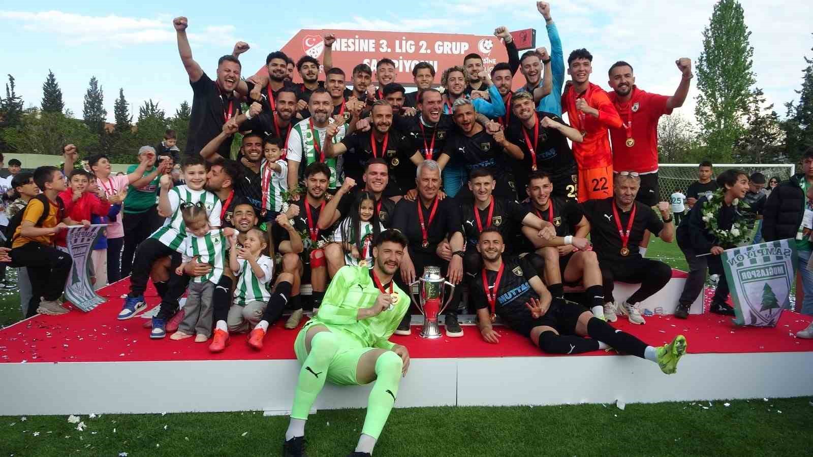 Muğlaspor, şampiyonluk Kupasını Aldı