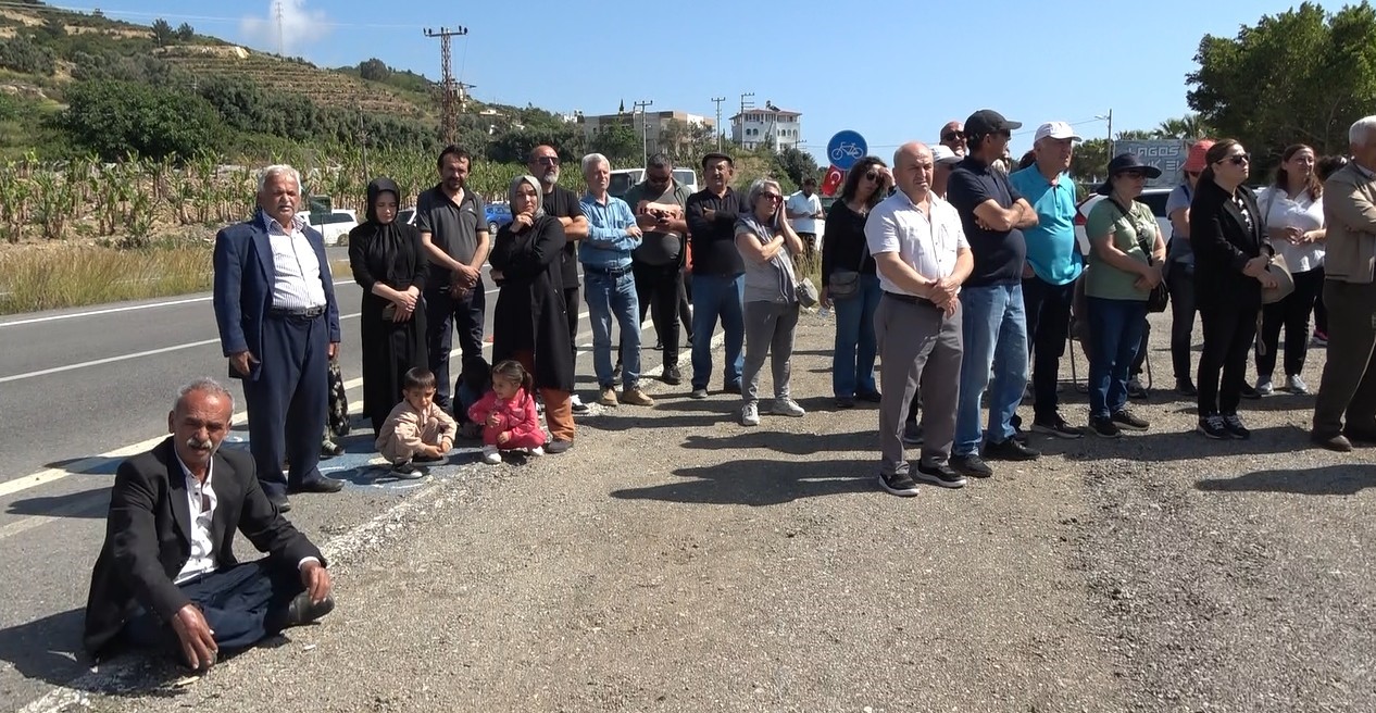 Alanya’da Aytemiz LPG dolum tesisine ’hayır’ eylemi