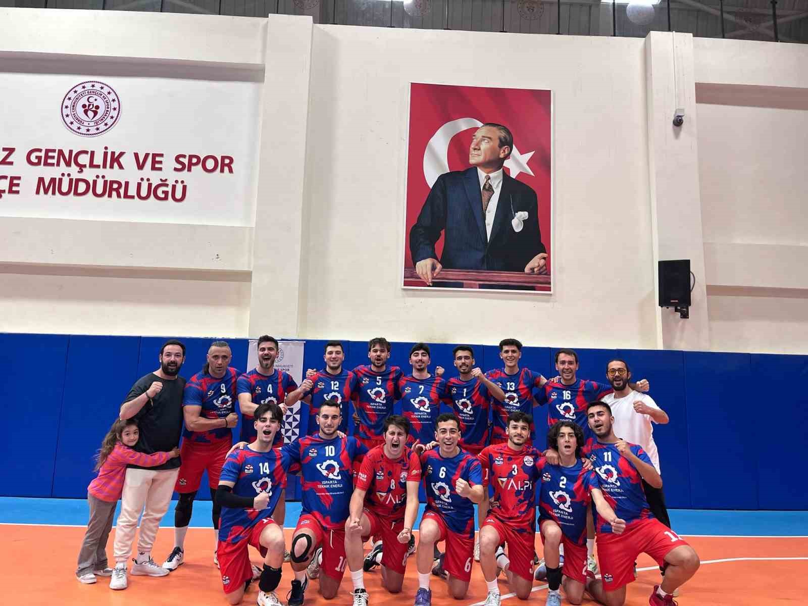 Bölgesel Amatör Lig’in şampiyonu Eğirdir 1923 SK oldu