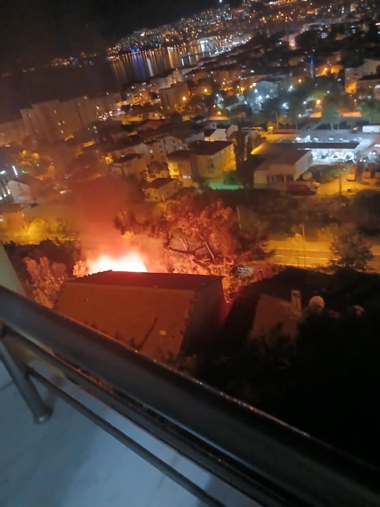 Bursa’da korkutan odunluk yangını
