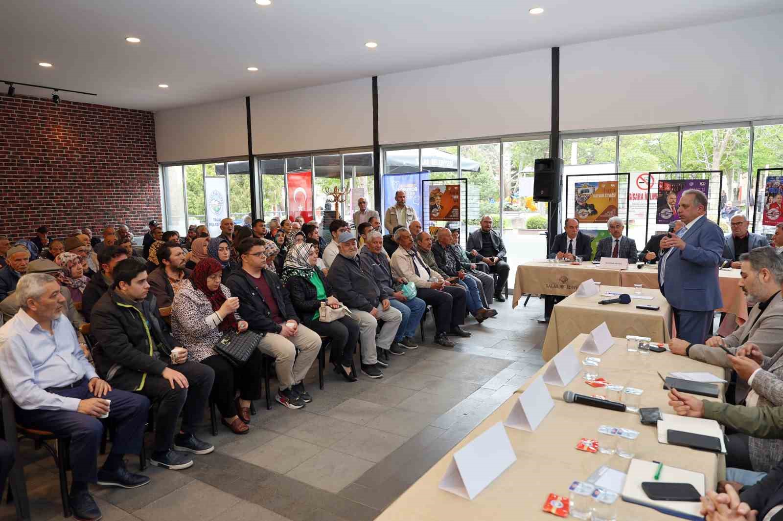 Talas’ta vatandaş sordu, Başkan Yalçın Osmanlı Evi’nde cevapladı