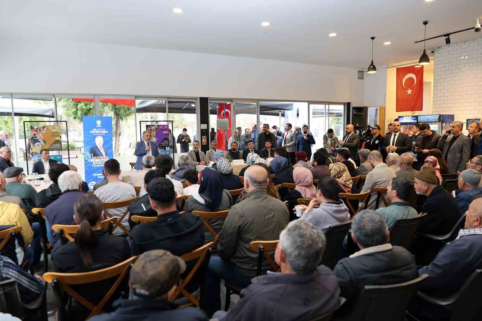 Talas&rsquo;ta vatandaş sordu, Başkan Yal&ccedil;ın Osmanlı Evi&rsquo;nde cevapladı
