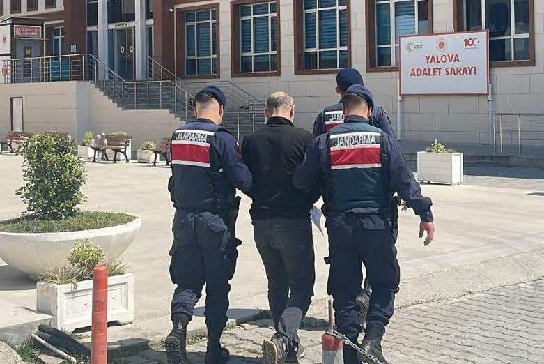 Yalova’da 10 yıl hapis cezası bulunan hükümlü yakalandı
