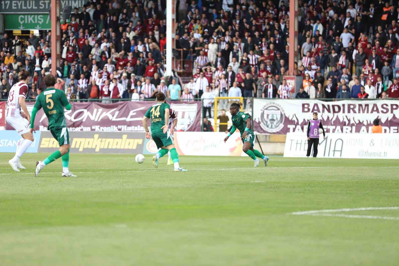 Trendyol 1. Lig: Bandırmaspor: 1 - Esenler Erokspor: 0
