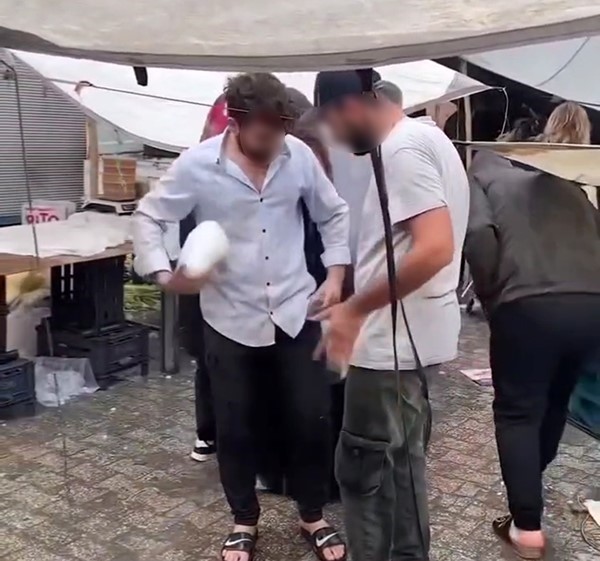 Yağmur geçti, akıllarda bu görüntüler kaldı