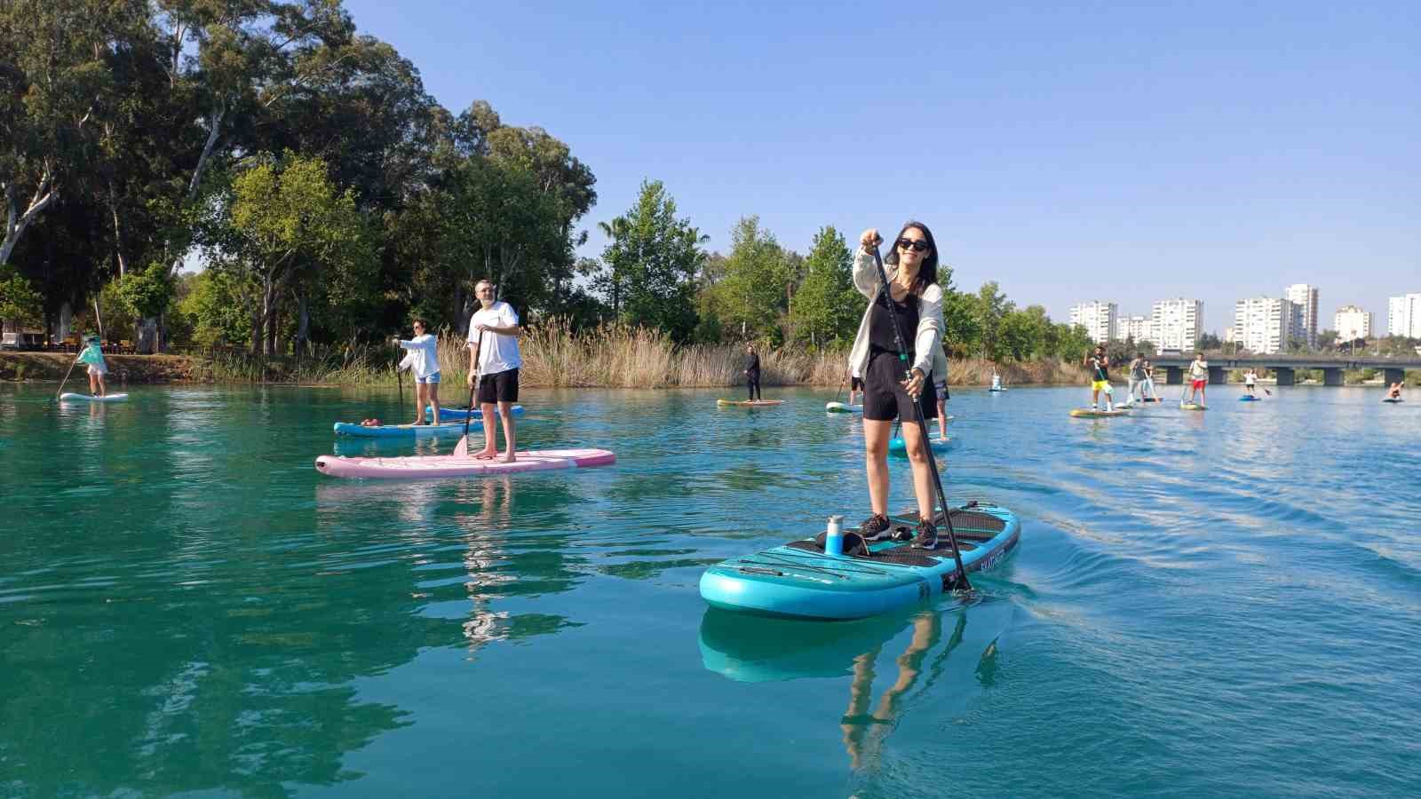 Seyhan Nehri’nde kano keyfi