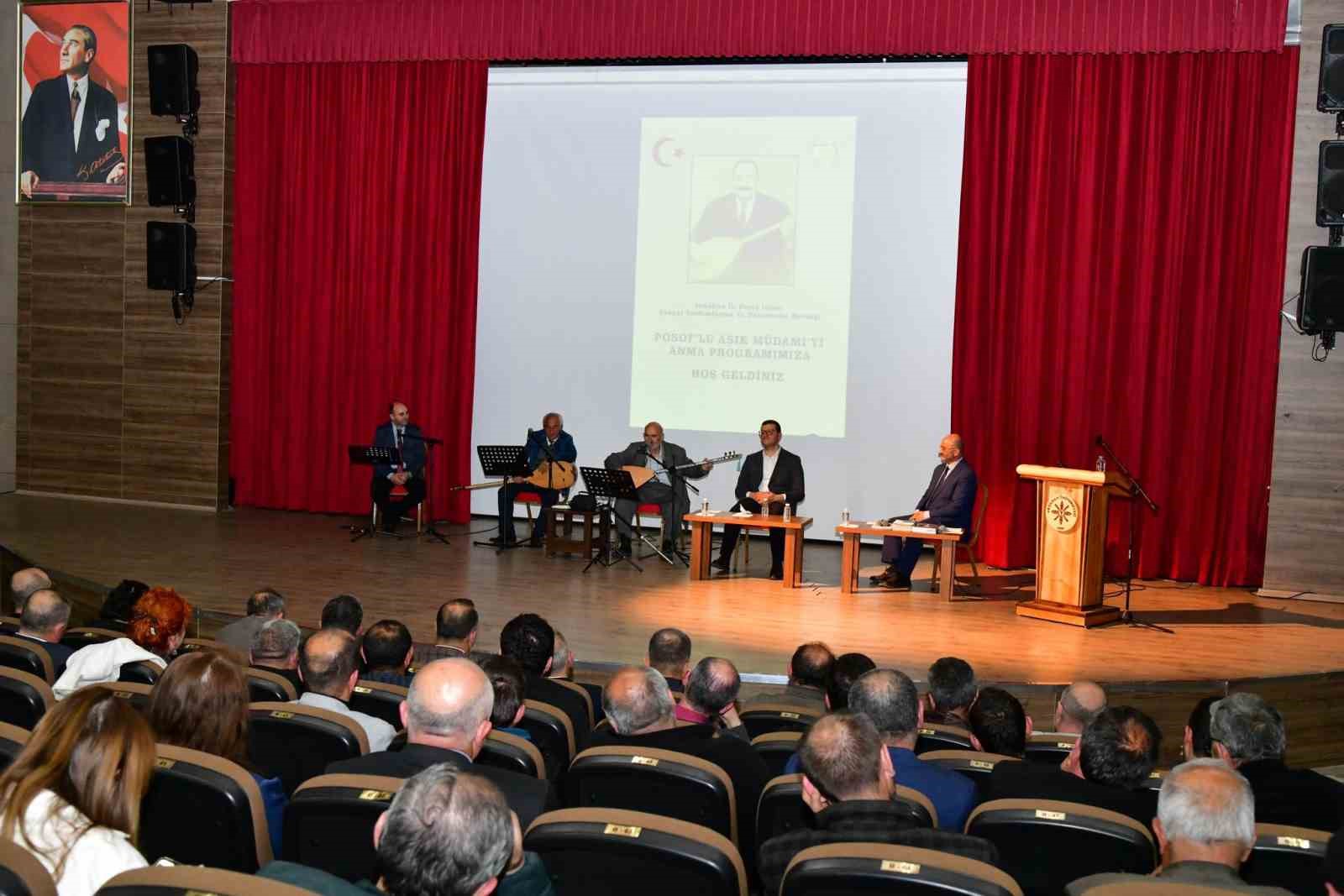 Aşık Sabit Müdami, Ardahan’da düzenlenen programla anıldı