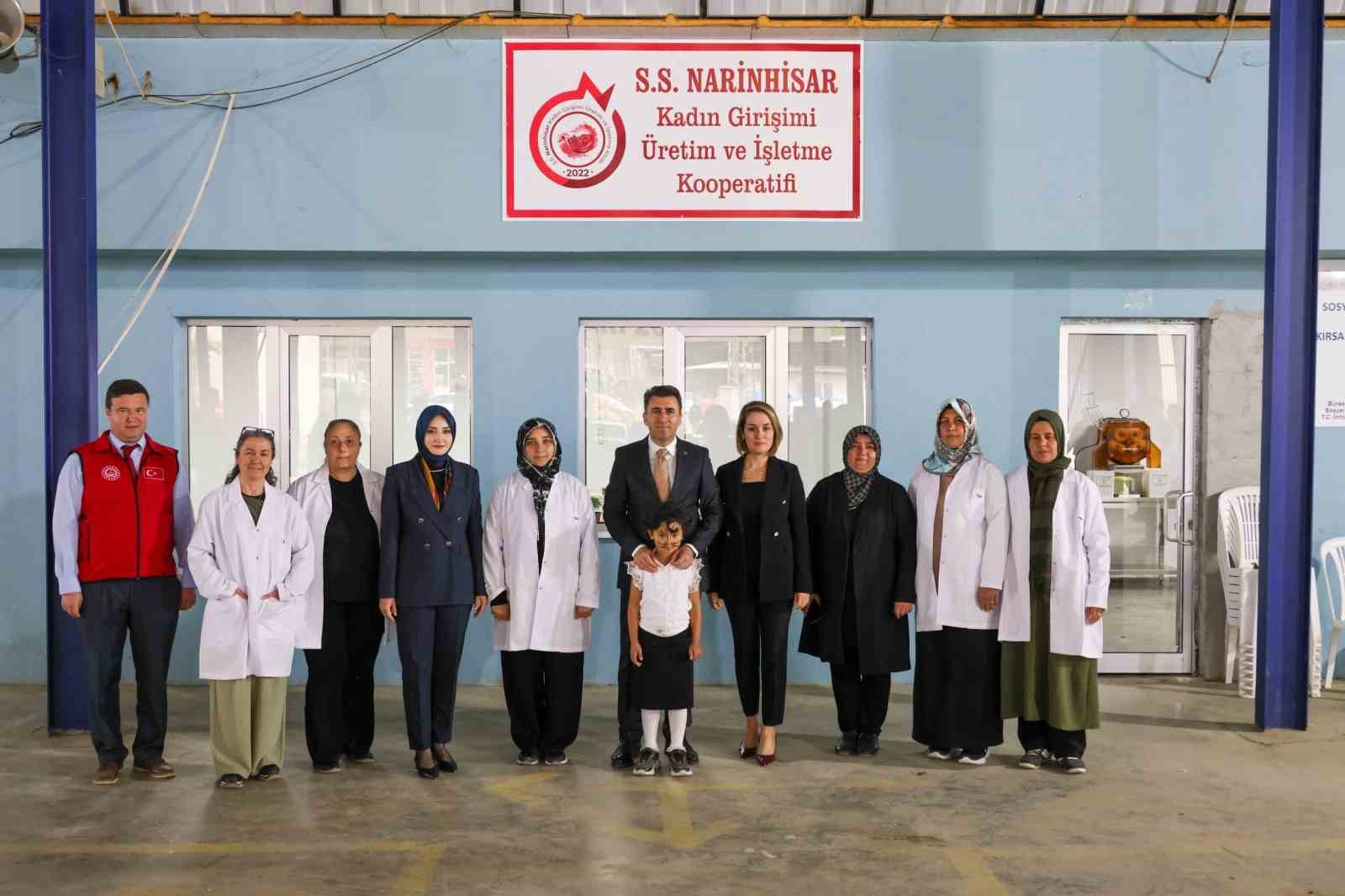 Narinhisar Kadın Kooperatifi’ne destek ziyareti