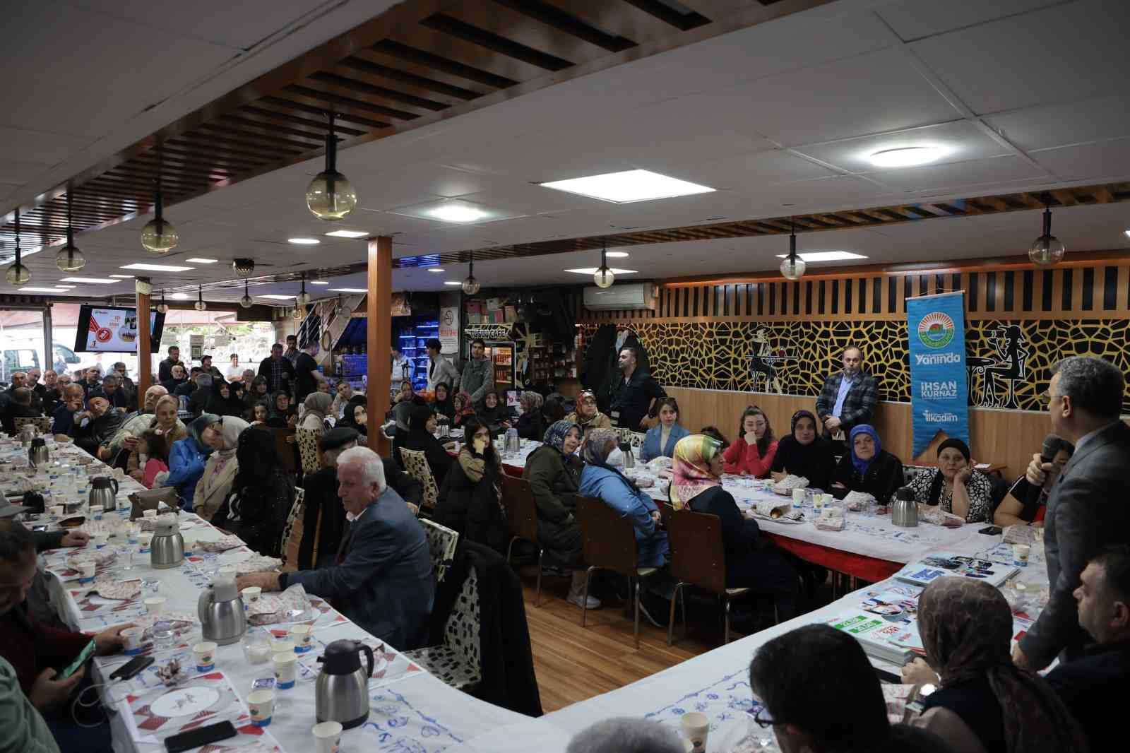 Başkan Kurnaz: "Hesabımızı hemşehrilerimize veriyoruz"
