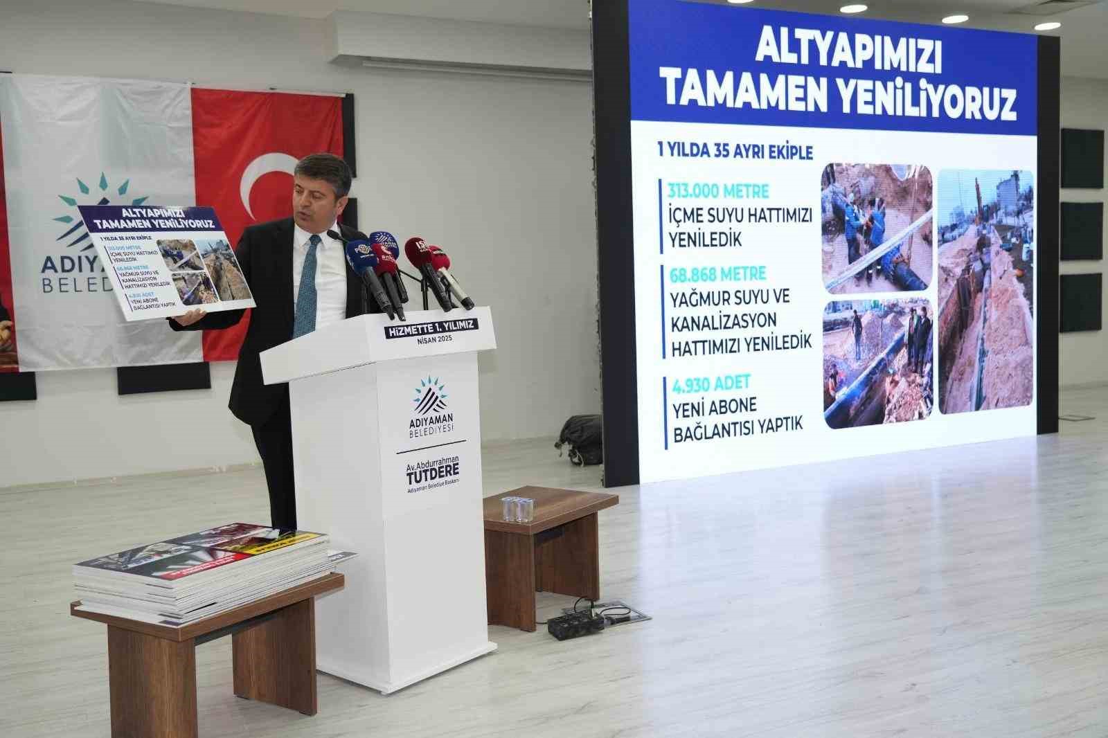 Adıyaman Belediyesi 1. yıl değerlendirme toplantısı yapıldı