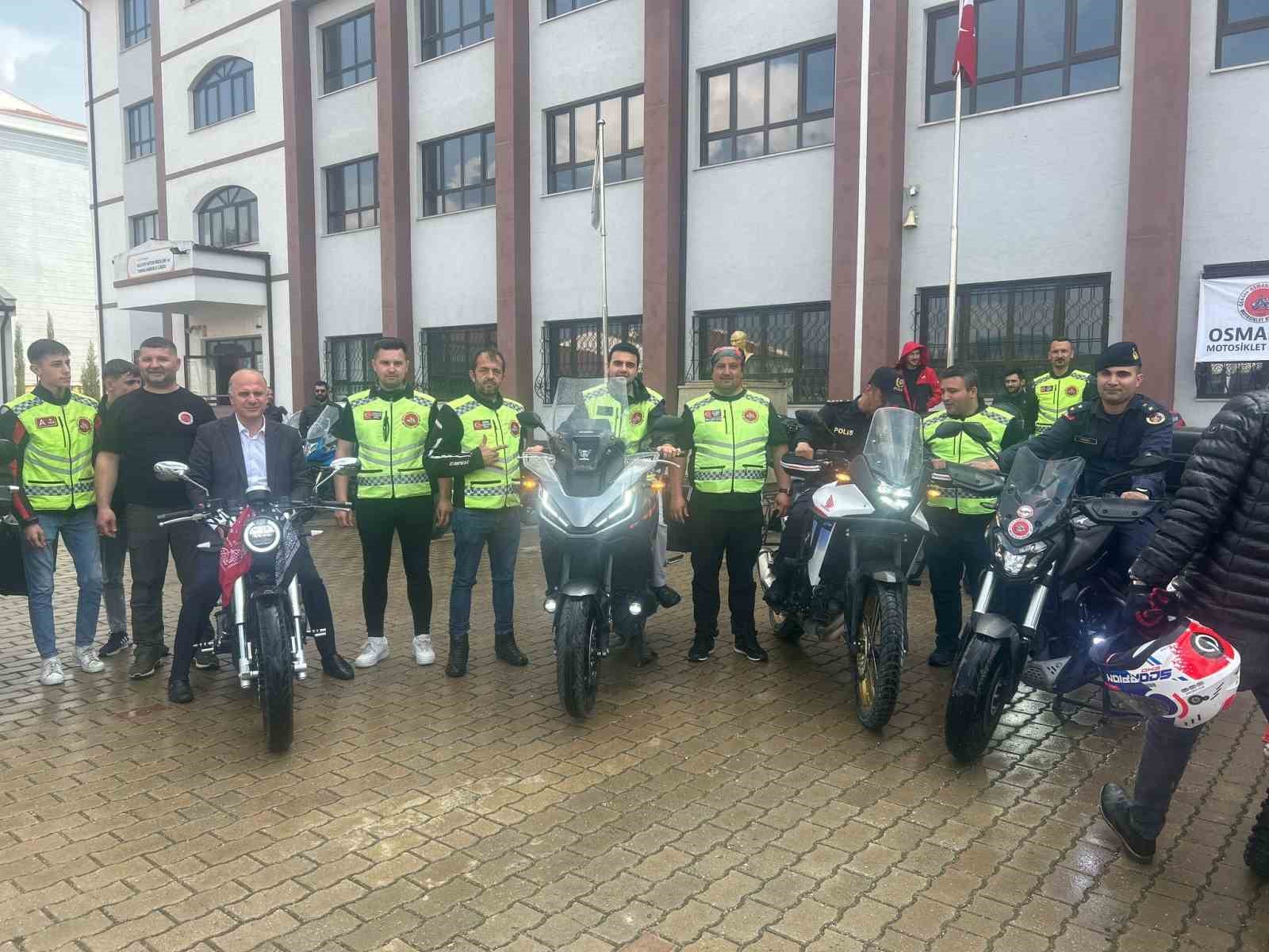 Osmaneli’de motosiklet sürücülerine eğitim verildi