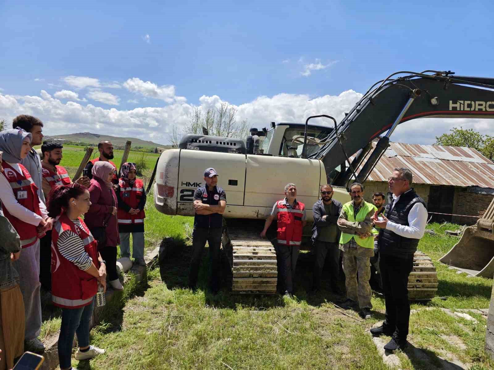 Elazığ’da ‘Çöken Binalara İlk Müdahale’ eğitimi