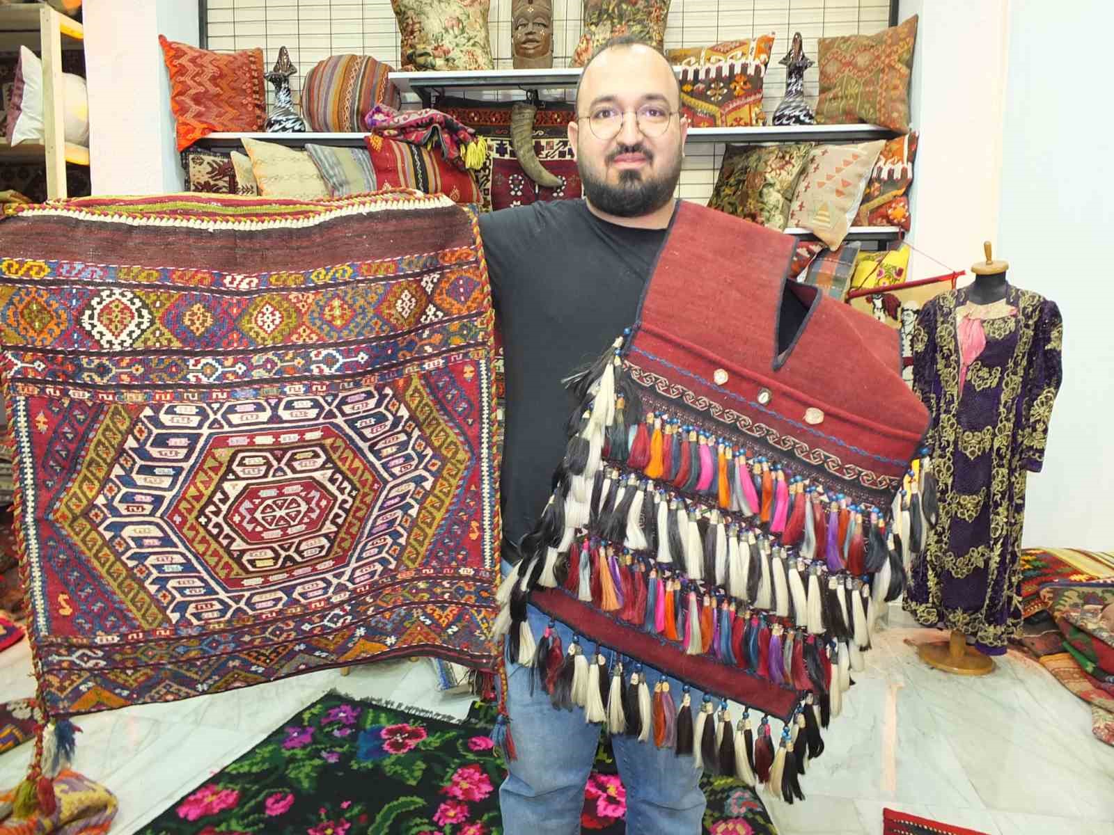 Burhaniye’ de Yörük Heybeleri turistik eşya oldu