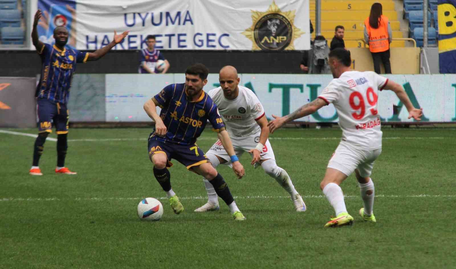 Trendyol 1. Lig: MKE Ankarag&uuml;c&uuml;: 1 - &Ccedil;orum FK: 0

