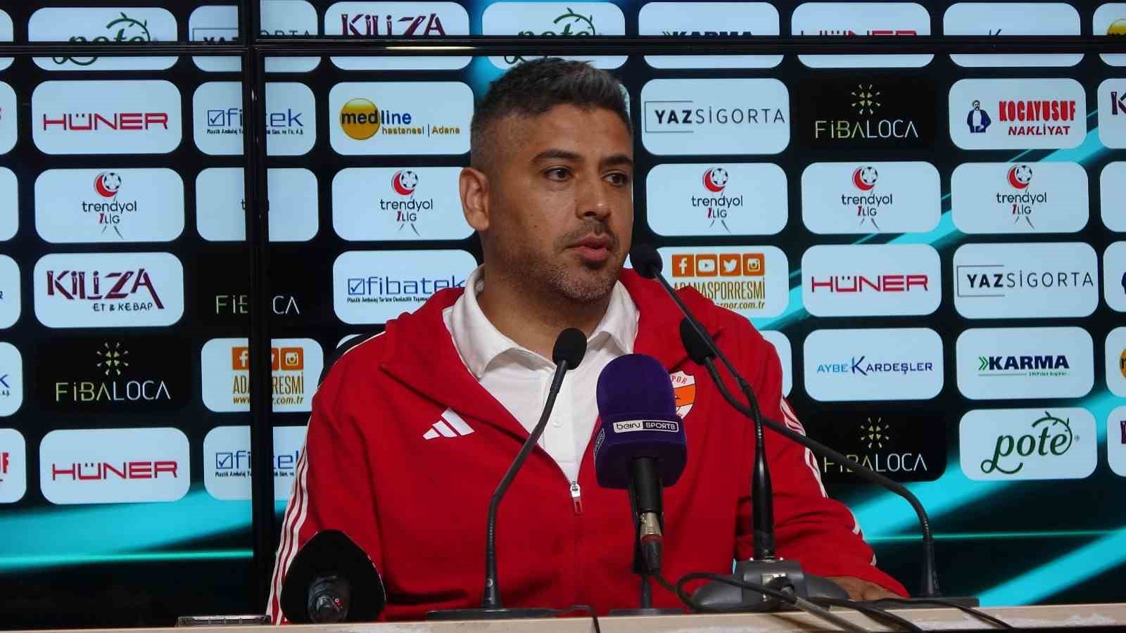 Adanaspor teknik sorumlusu Ercan Ünal istifa etti