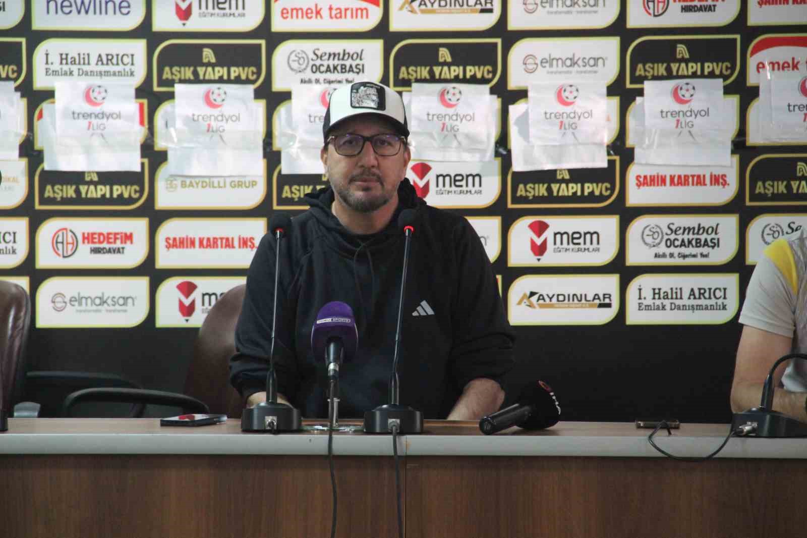 Taner Taşkın: "Toplam 6 puanlık bir maç aldık"