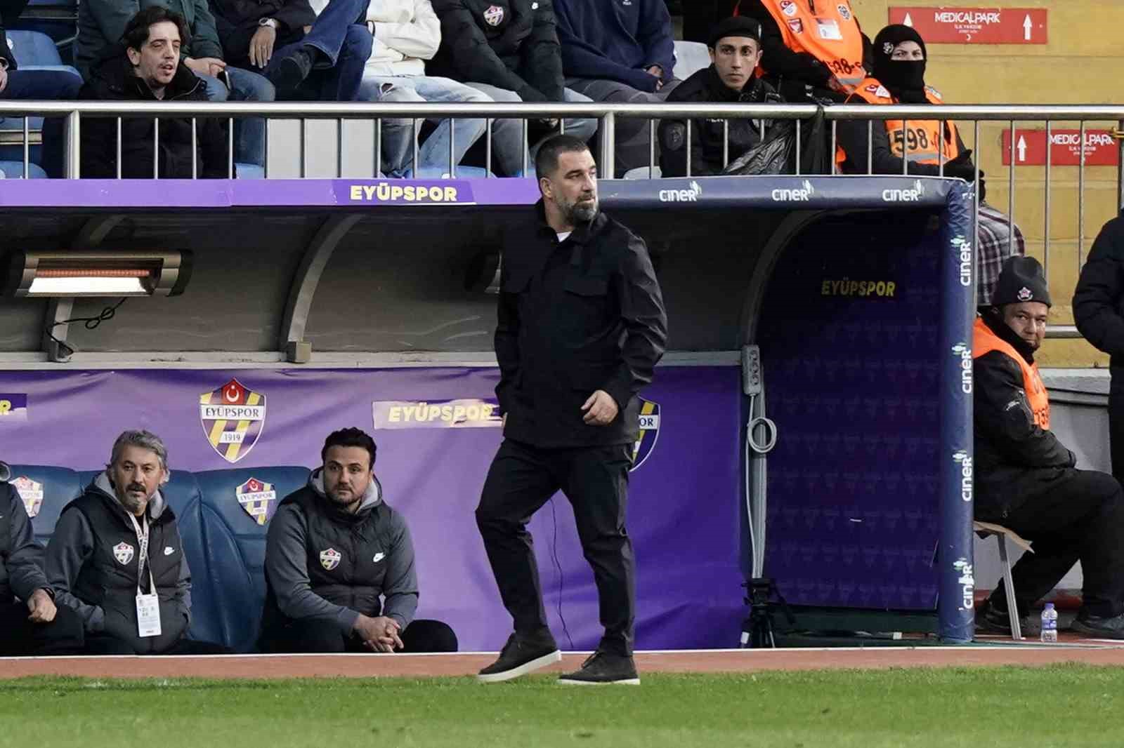 Trendyol Süper Lig: Eyüpspor: 0 - Galatasaray: 1 (İlk yarı)