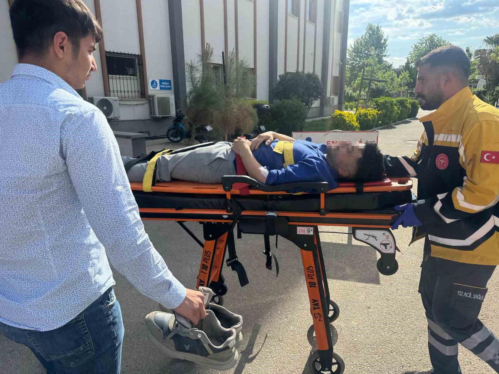 Adıyaman’da otomobil ile motosiklet çarpıştı: 1 yaralı