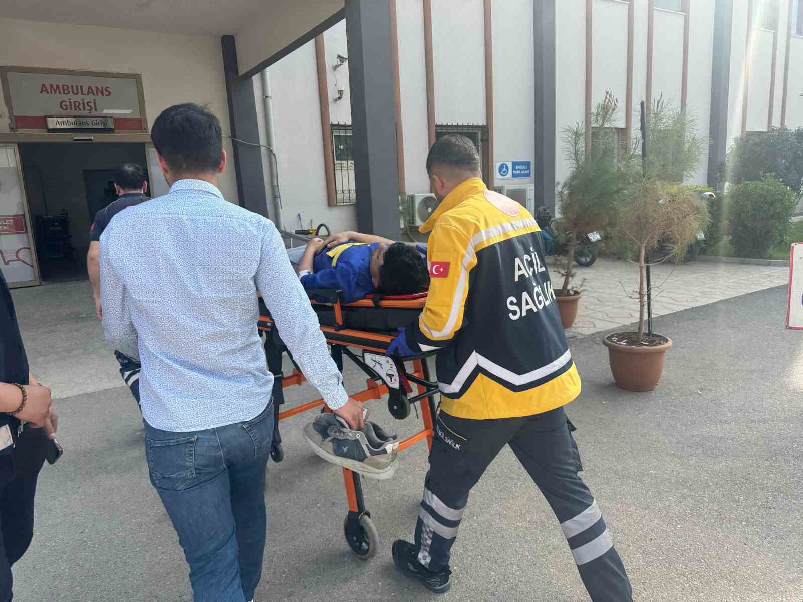 Adıyaman’da otomobil ile motosiklet çarpıştı: 1 yaralı