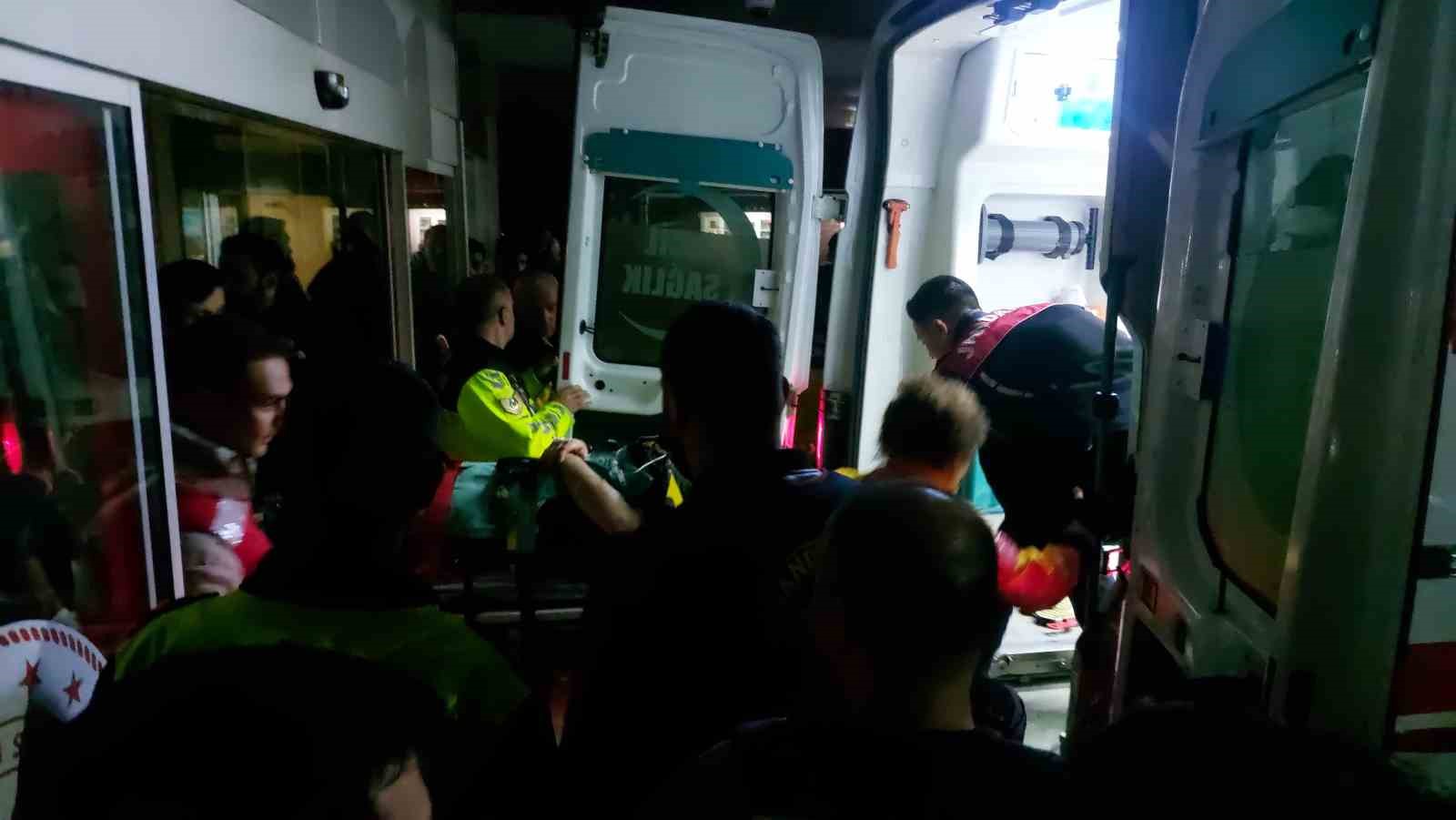 Kendisine kurşun yağdıran kayınpederini bıçaklayarak öldürdü