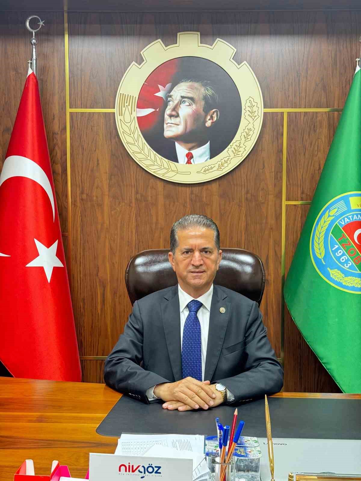 Doğan: "Çiftçimize sahip çıkmak, geleceğimize sahip çıkmaktır"