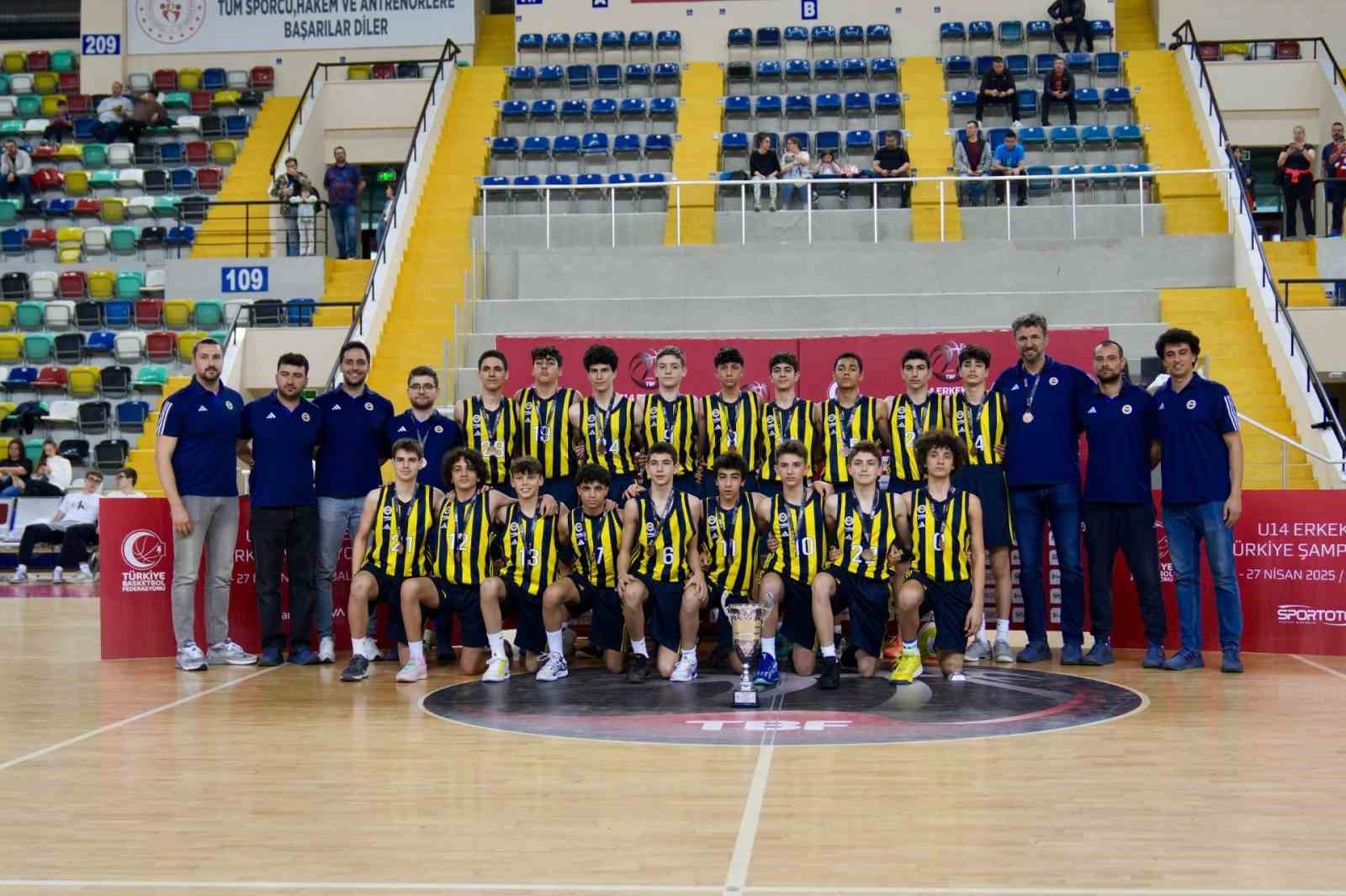 U14 Erkekler Basketbol Türkiye Şampiyonası tamamlandı
