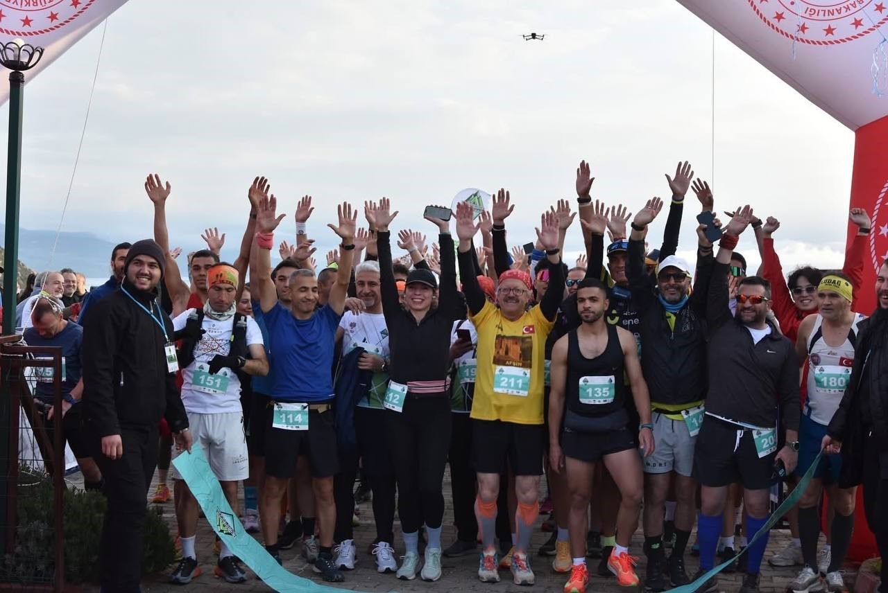 Eğirdir Ultra Trail’e katılan 350 sporcu unutulmaz anlar yaşadı