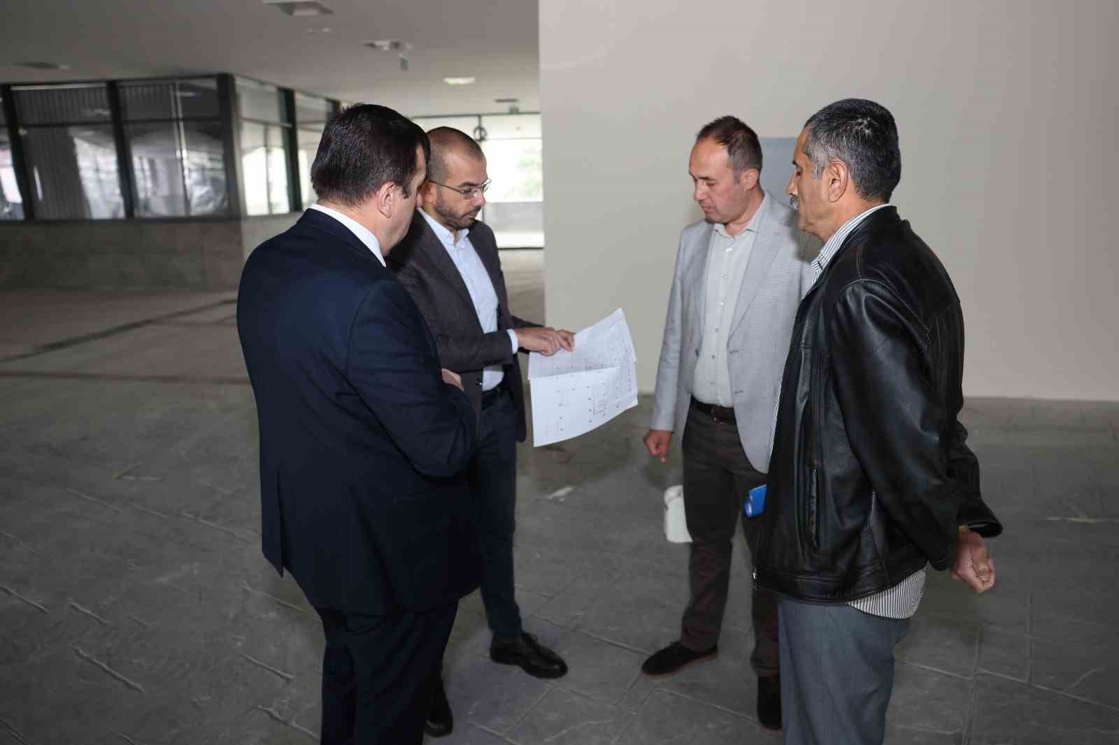 Yenikent Kapalı Pazar Yeri açılış için gün sayıyor