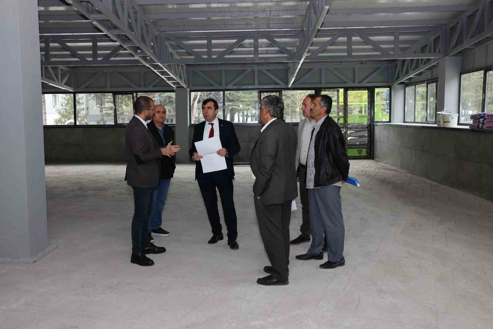 Yenikent Kapalı Pazar Yeri açılış için gün sayıyor