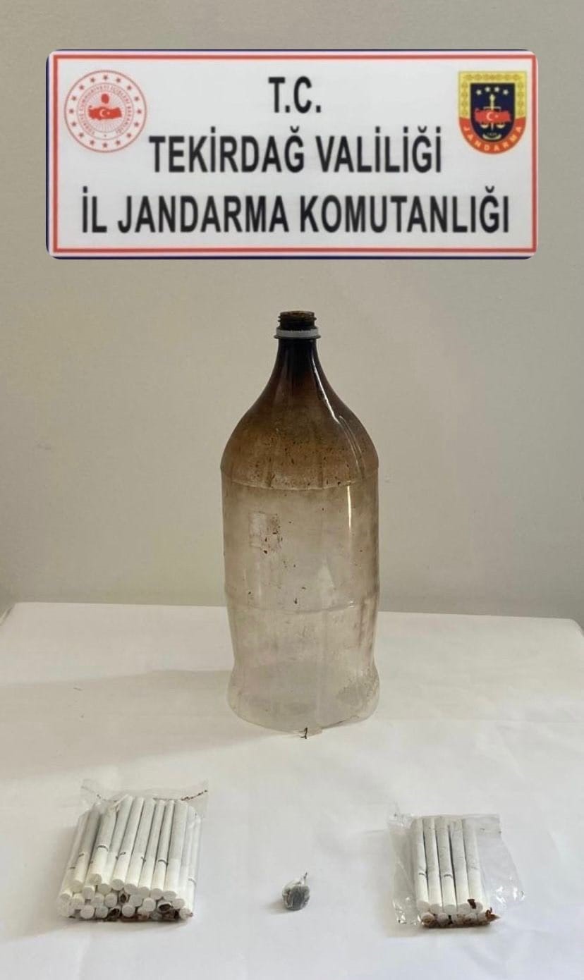 Tekirdağ’da jandarmadan uyuşturucu ve kaçak tütün operasyonları