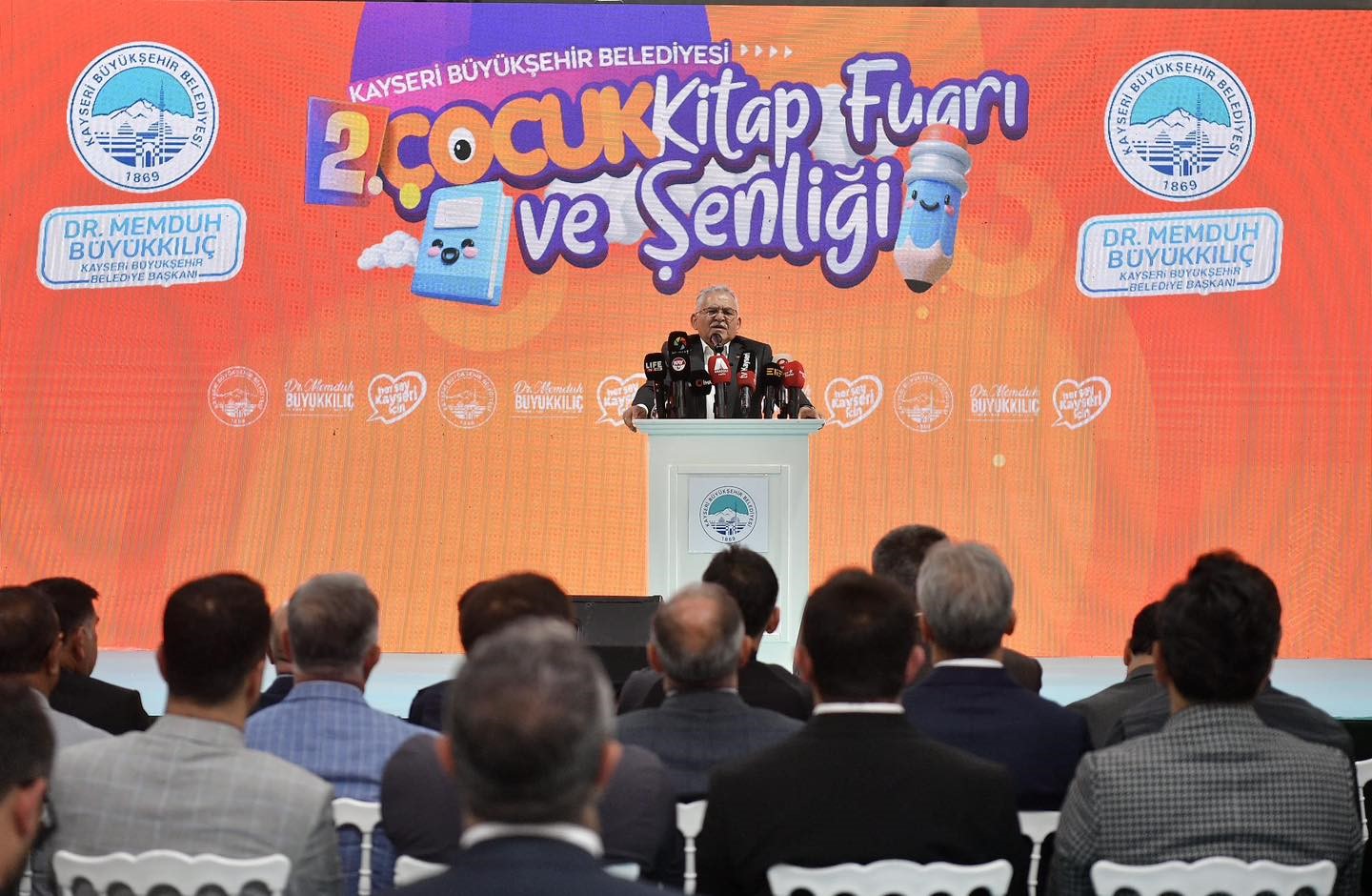 Başkan Büyükkılıç: "2’nci Çocuk Kitap Fuarı ve Şenliği’ne 500 bin ziyaretçi katıldı"
